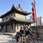 vélo sur les remparts de Xi'An